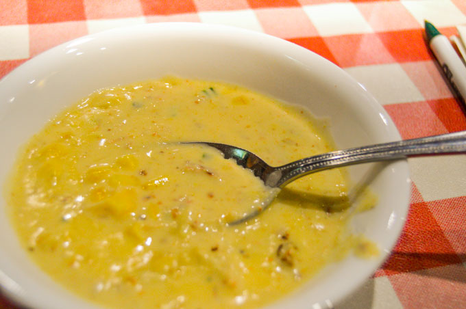 Crab and Corn Bisque