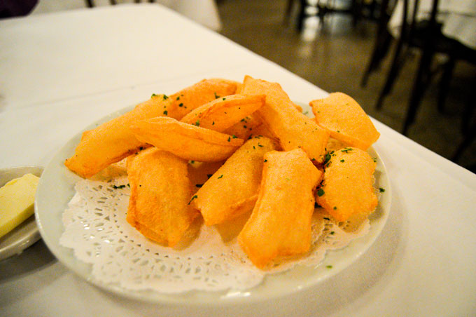 Pommes de Terre Soufflées Antoine's Restaurant New Orleans